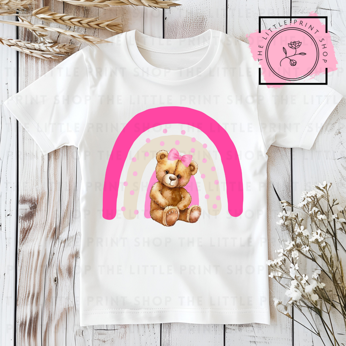 Pink Rainbow - DTF Transfer Decal