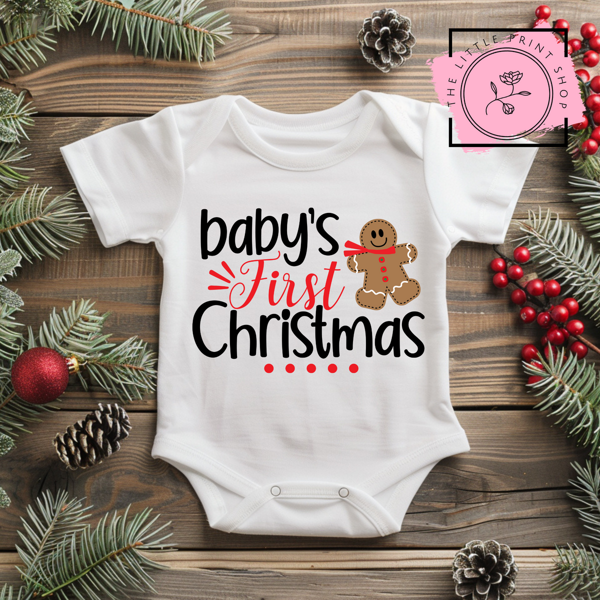 1st Christmas - DTF Transfer Decal