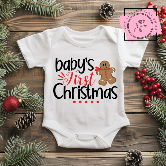 1st Christmas - DTF Transfer Decal