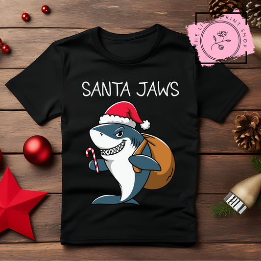 Santa Jaws - DTF Transfer Decal (Copy)