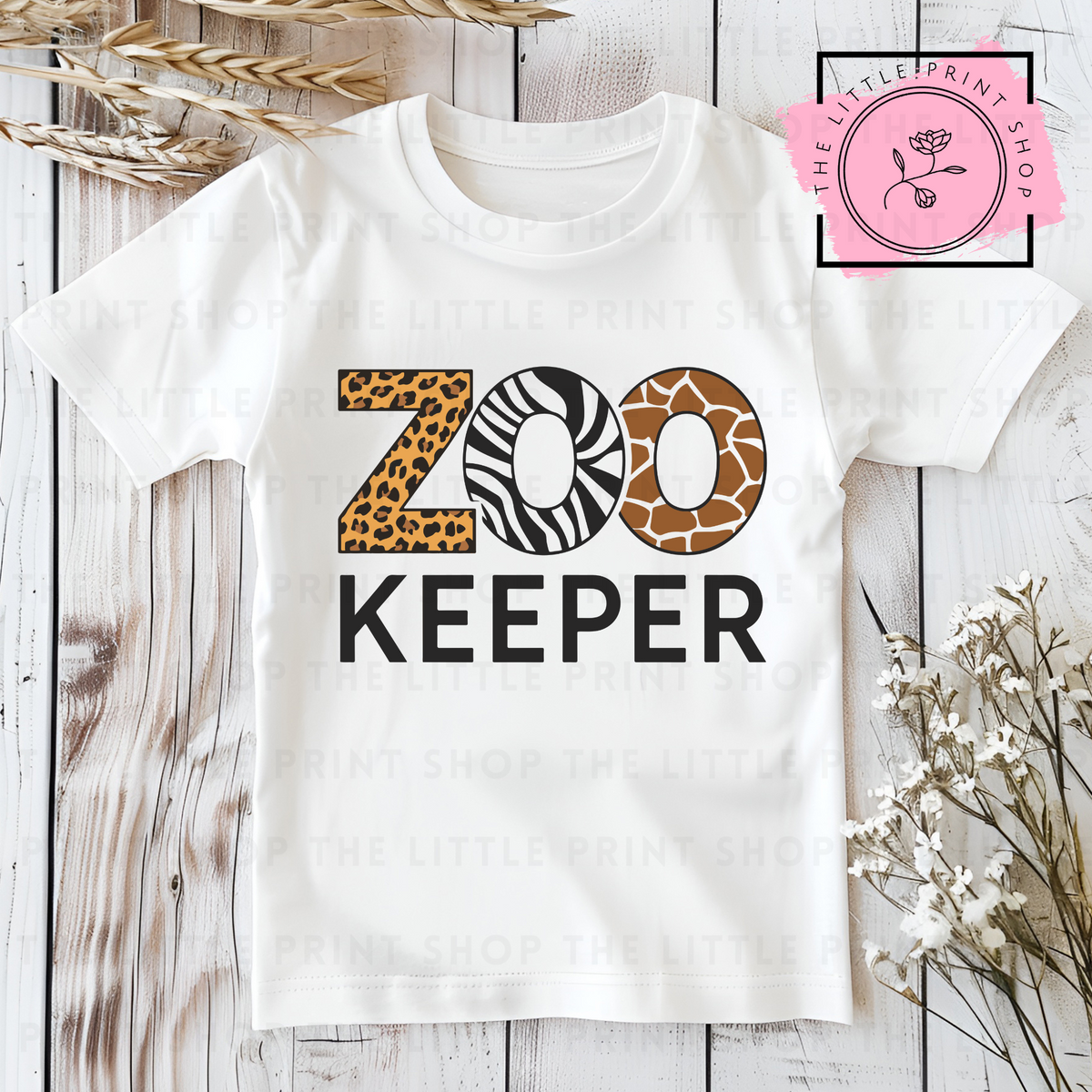 Zoo Keeper - DTF Transfer Decal