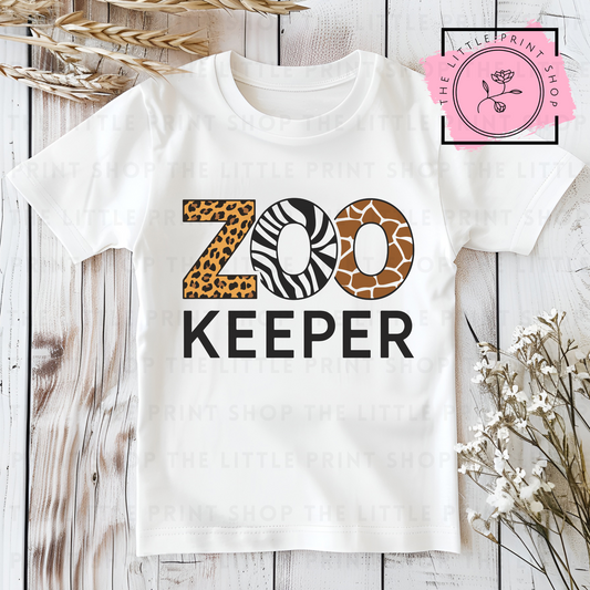 Zoo Keeper - DTF Transfer Decal