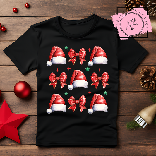 Santa Hats - DTF Transfer Decal