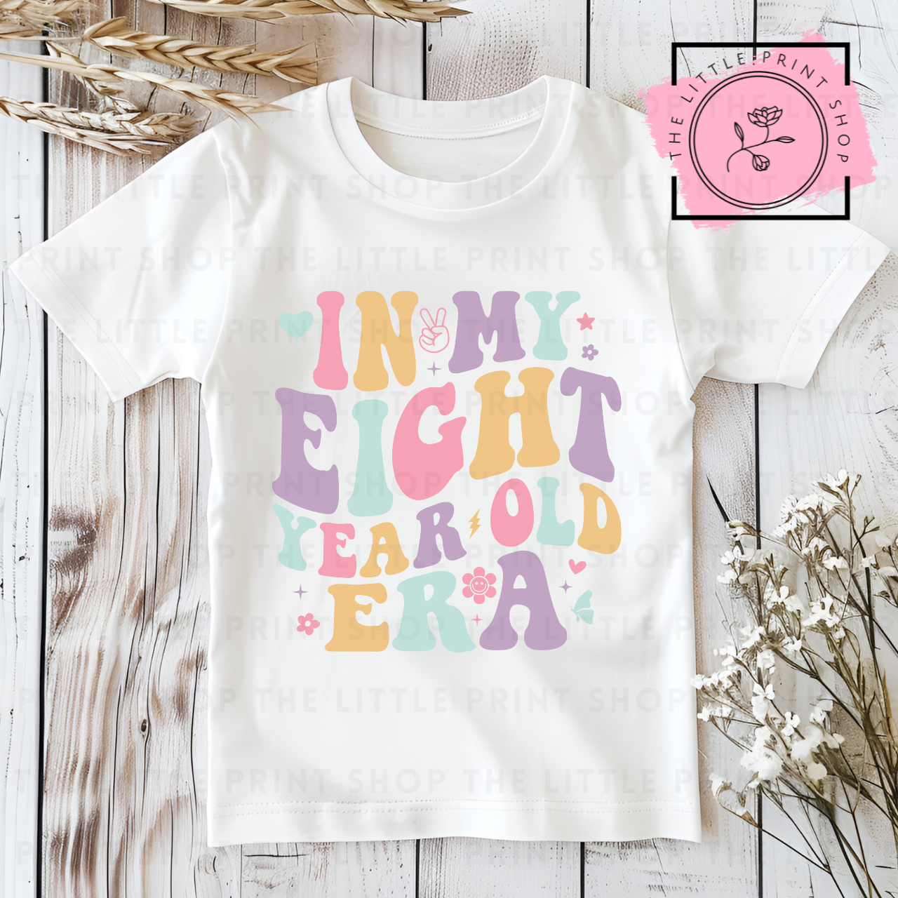 In my EIGHT year old Era - DTF Transfer Decal