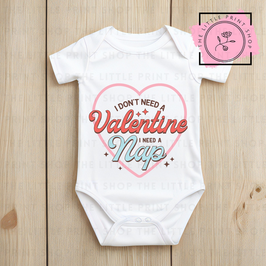 Valentine Nap - DTF Transfer Decal