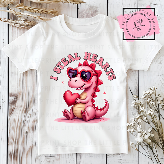 Pink Dino - DTF Transfer Decal