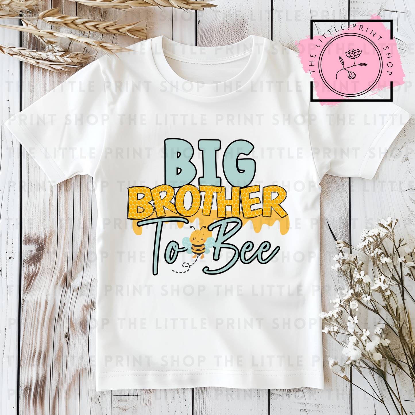 Big Brother To Bee - DTF Transfer Decal
