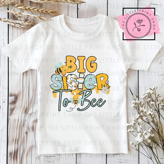 Big Sister To Bee - DTF Transfer Decal