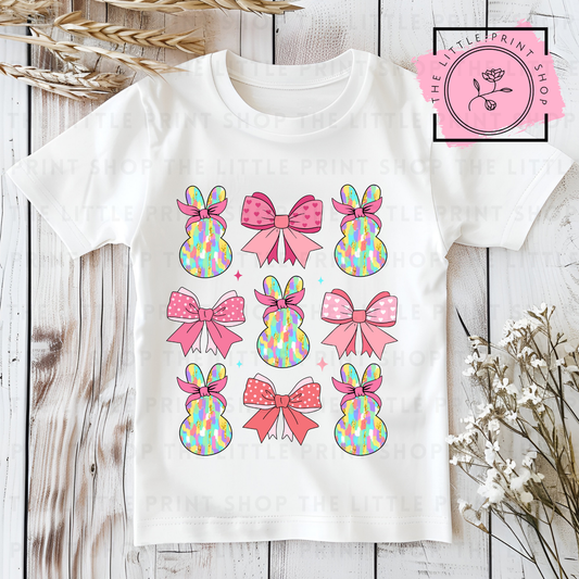 Bunny Bows - DTF Transfer Decal