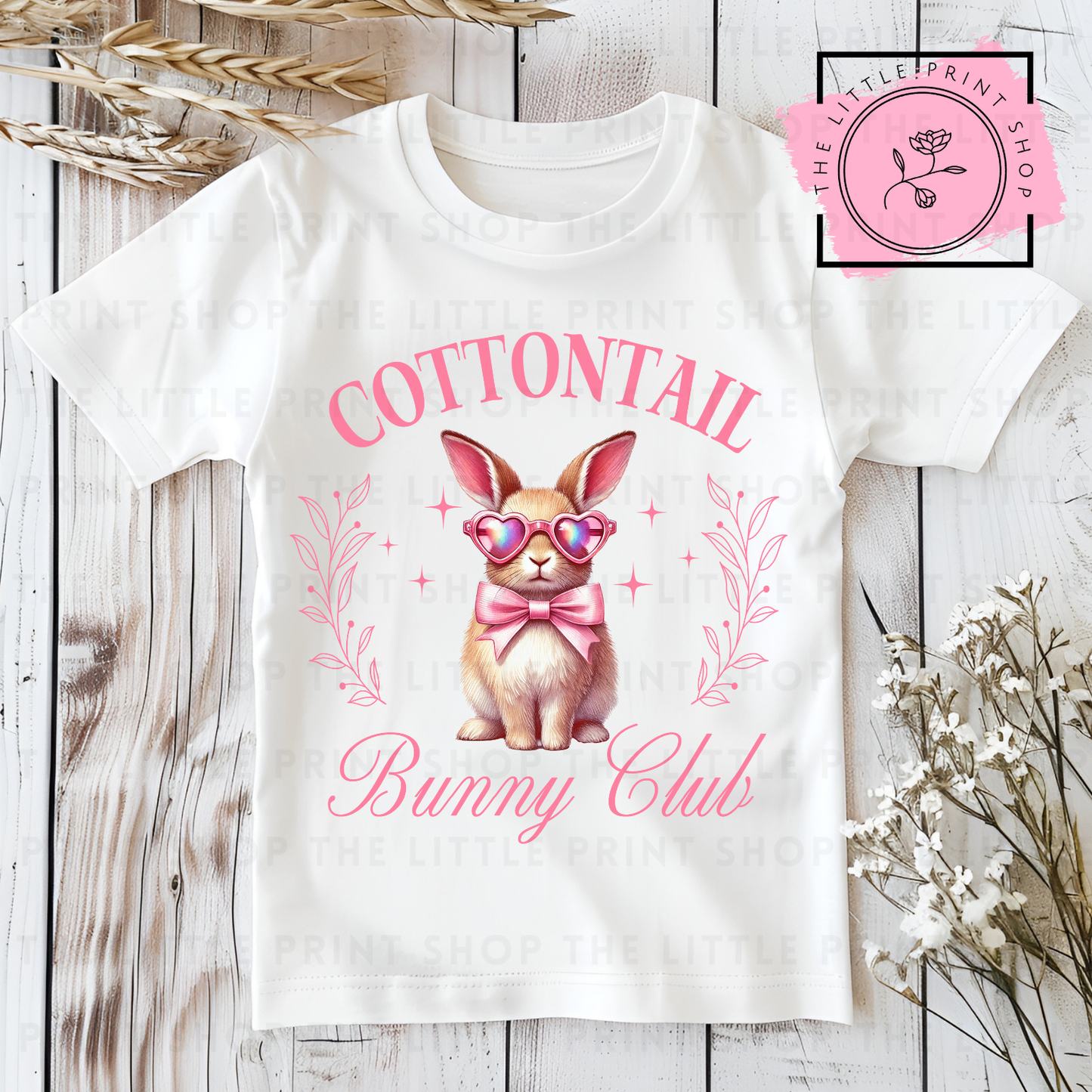 Cotton Tail - DTF Transfer Decal