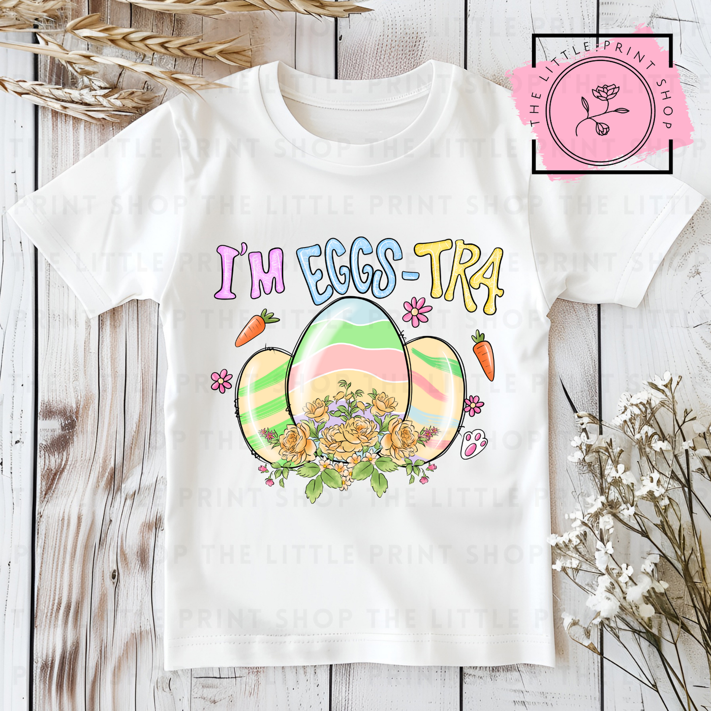 I'm Egg-Tra - DTF Transfer Decal