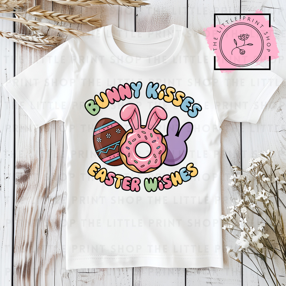 Bunny Kisses - DTF Transfer Decal