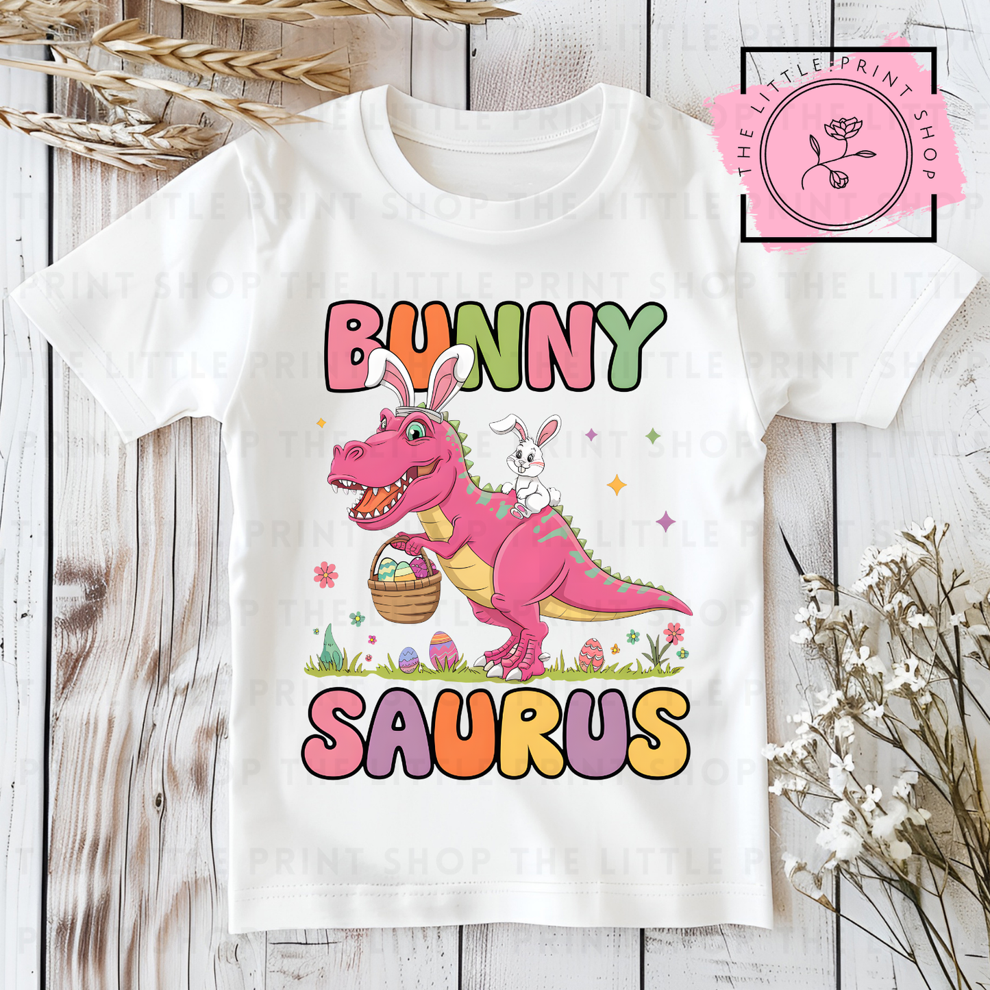 Easter Dino - DTF Transfer Decal
