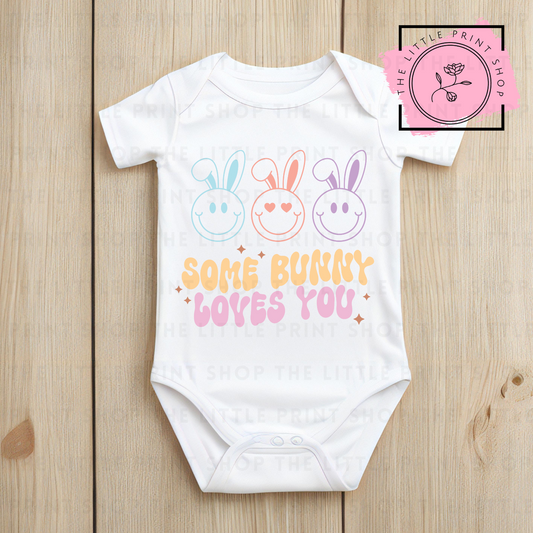 Some Bunny Loves You - DTF Transfer Decal