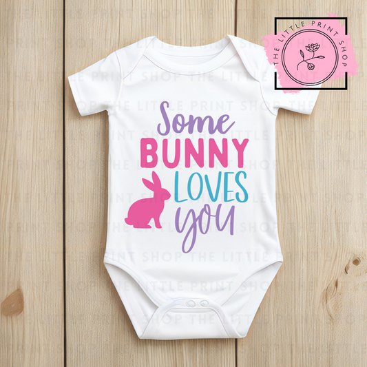Bunny Loves You - DTF Transfer Decal