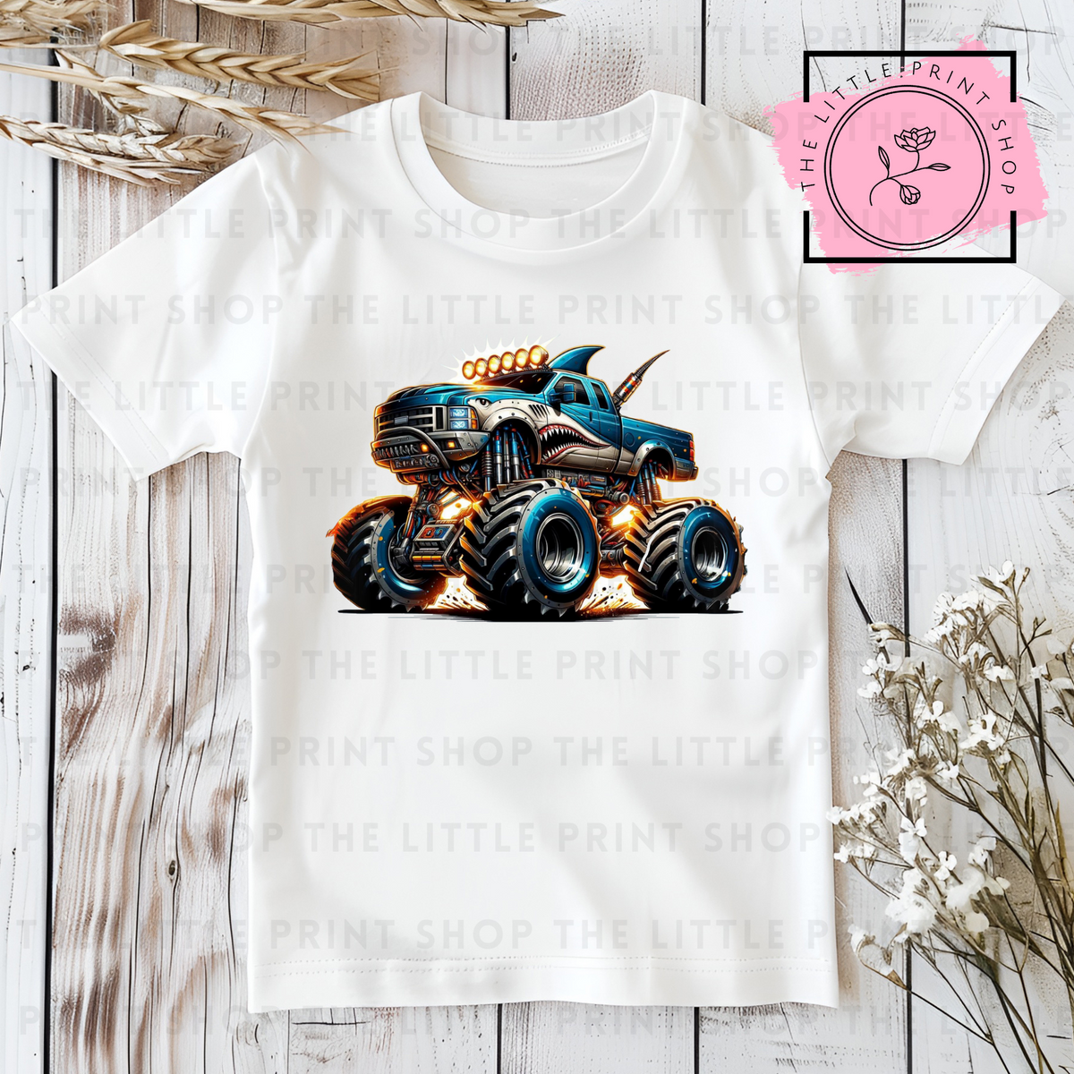 Monster Truck - DTF Transfer Decal