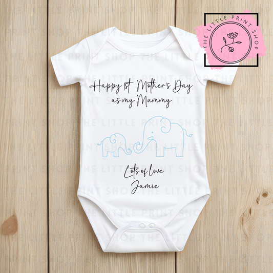 Happy 1st Mother's Day - DTF Transfer Decal