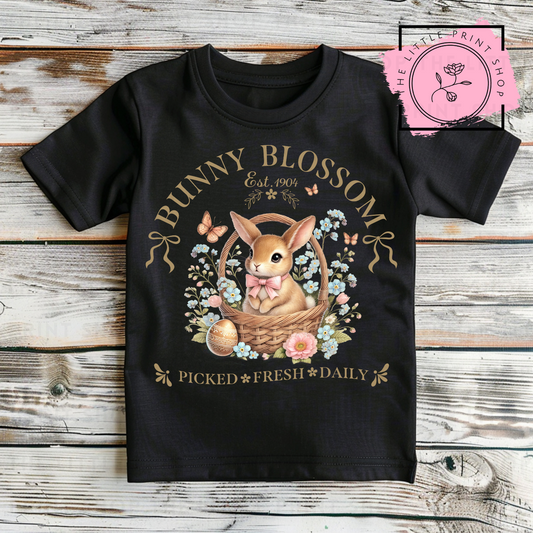 Bunny Blossom - DTF Transfer Decal