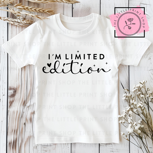 I'm Limited Edition - DTF Transfer Decal