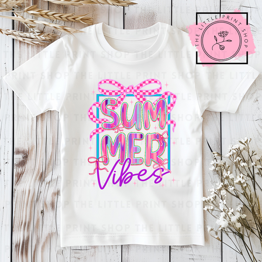Summer Vibes - DTF Transfer Decal