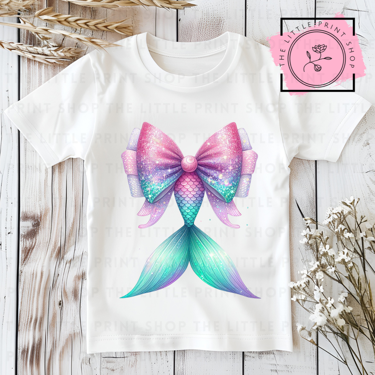 Mermaid Tail - DTF Transfer Decal