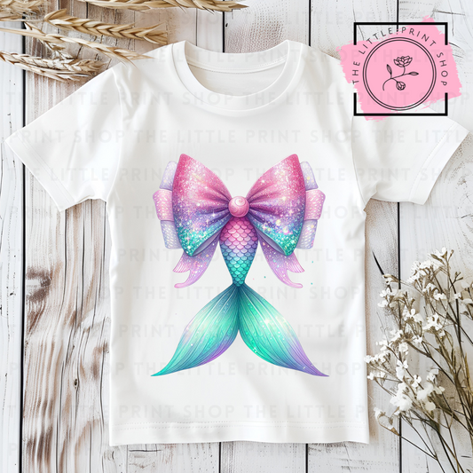 Mermaid Tail - DTF Transfer Decal