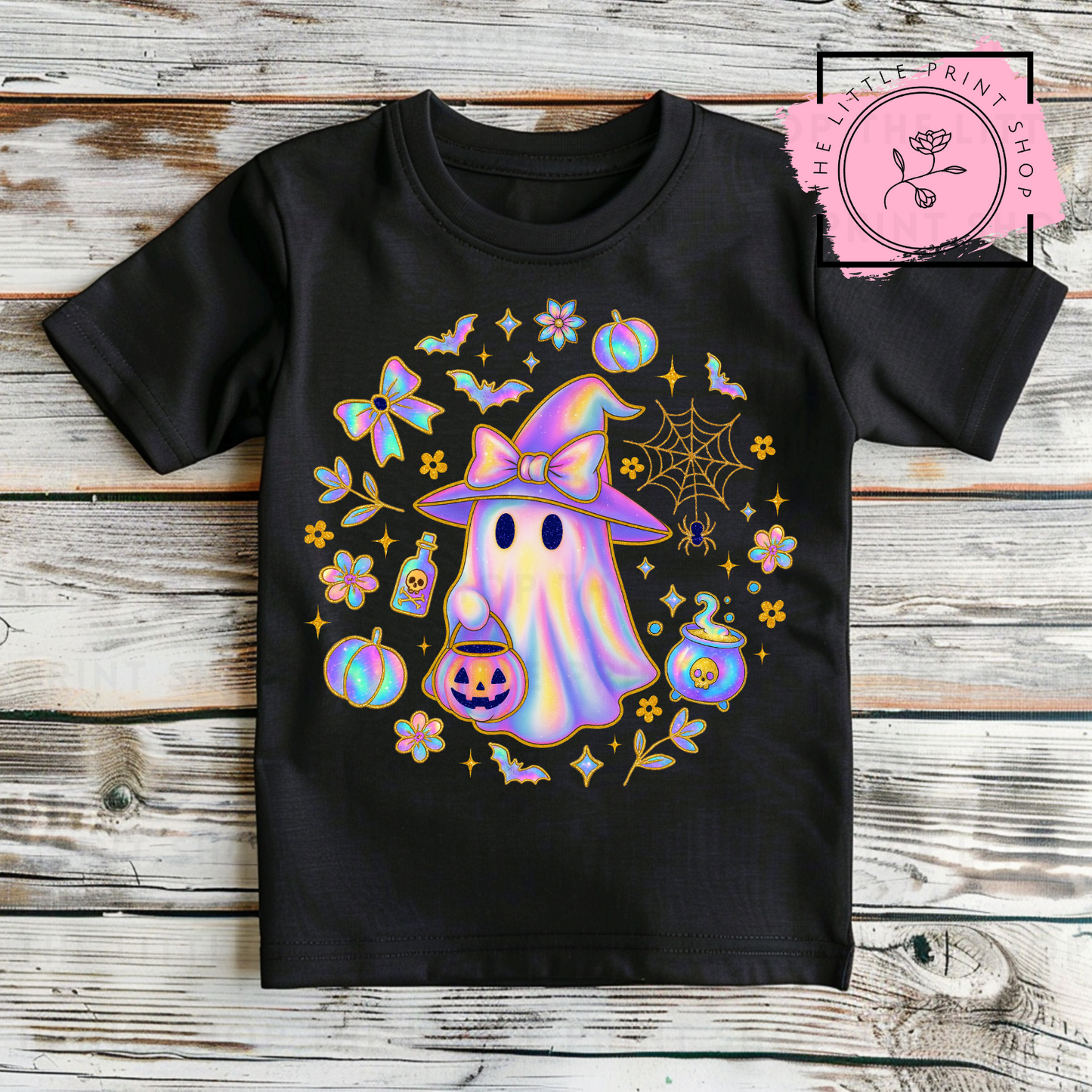 Witchy' Ghost - DTF Transfer Decal