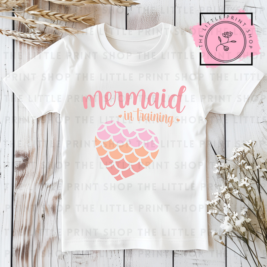 Mermaid Training - DTF Transfer Decal