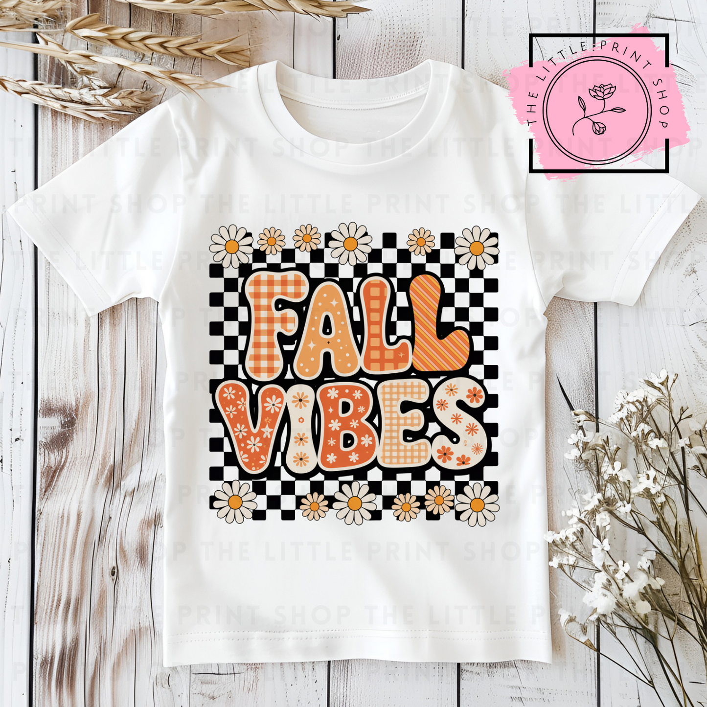 Fall Vibes  - DTF Transfer Decal