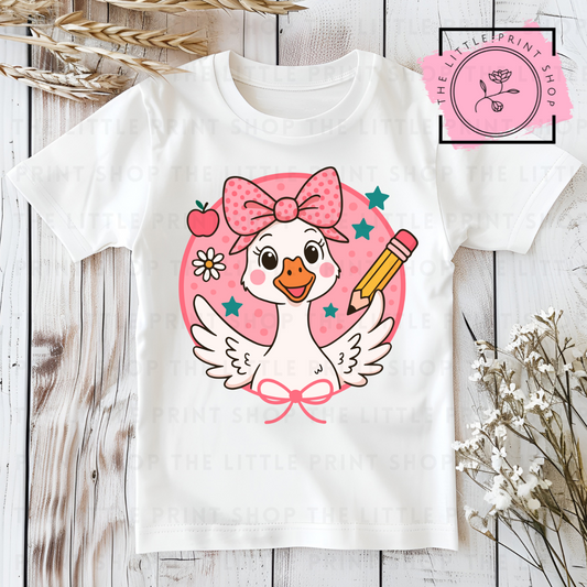 Pink Goose - DTF Transfer Decal