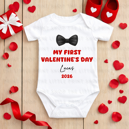 My First Valentines - Custom Name - DTF Transfer Decal