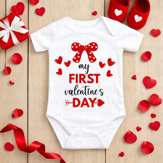 My First Valentines - DTF Transfer Decal