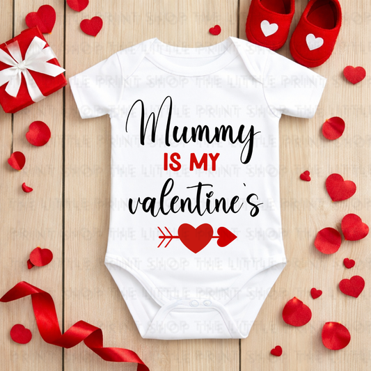Mummy Is My Valentines - DTF Transfer Decal