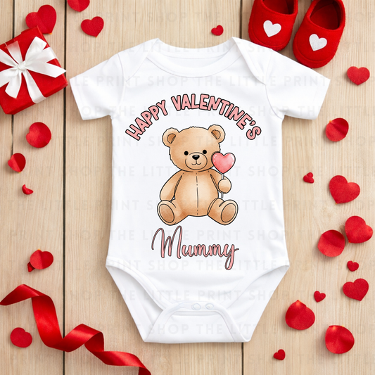 Happy Valentines Mummy - DTF Transfer Decal