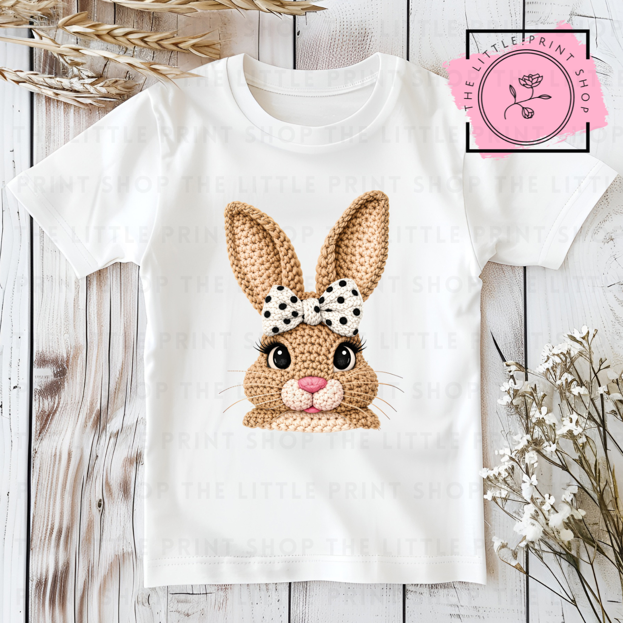 Girl Bunny - DTF Transfer Decal