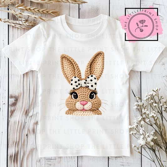 Girl Bunny - DTF Transfer Decal