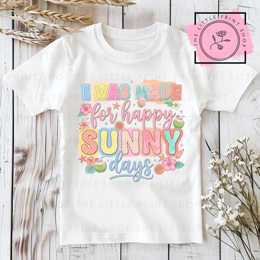 Sunny Days - DTF Transfer Decal