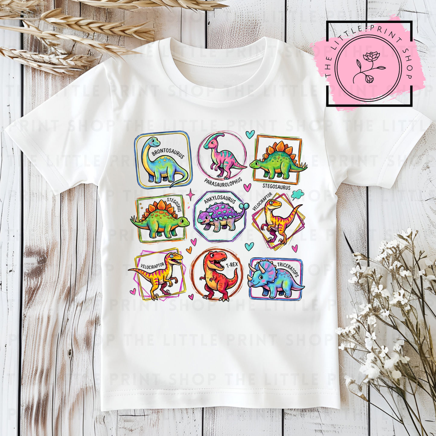Dinosaurs - DTF Transfer Decal