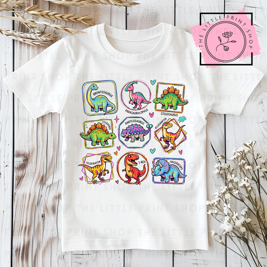 Dinosaurs - DTF Transfer Decal