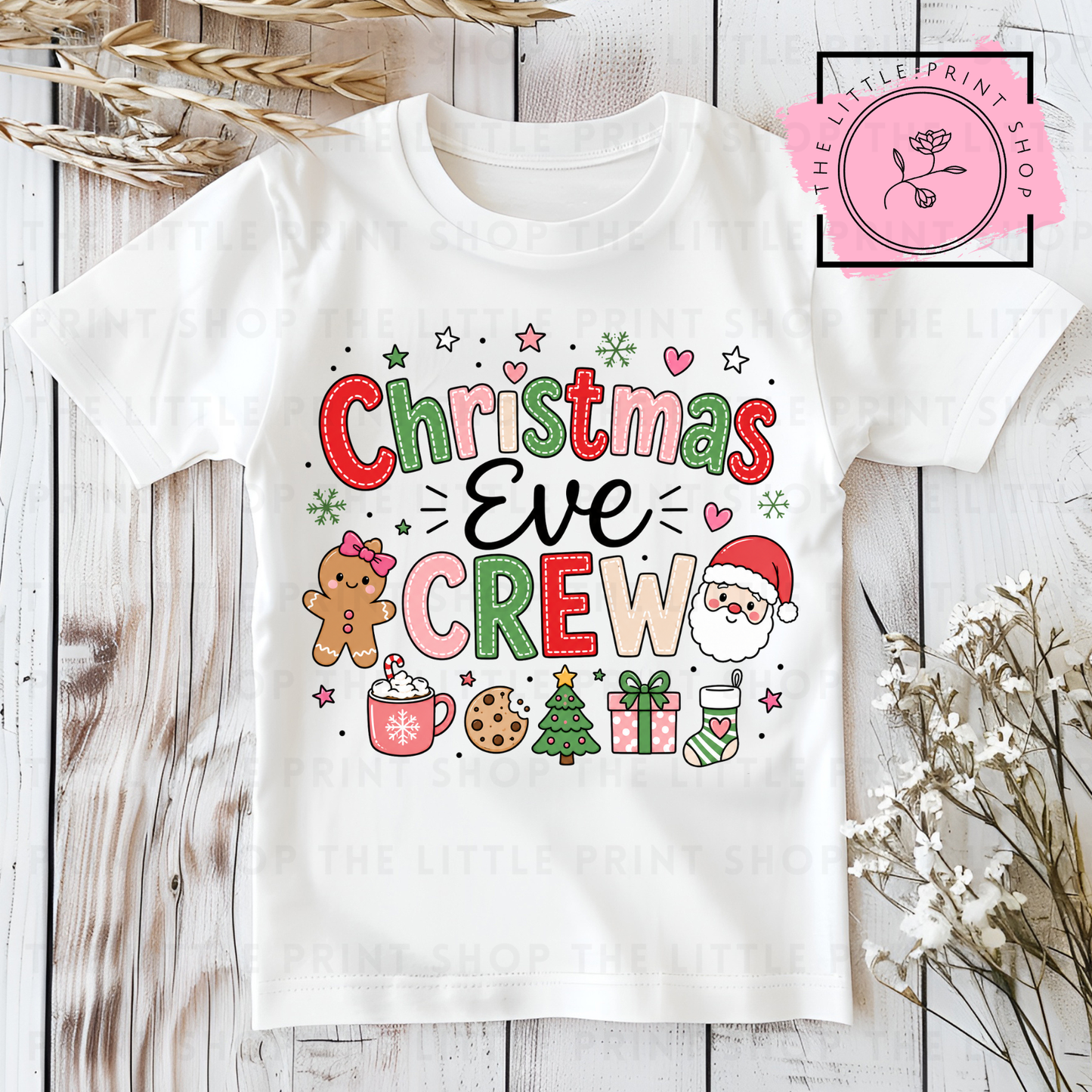 Christmas Eve Crew - DTF Transfer Decal