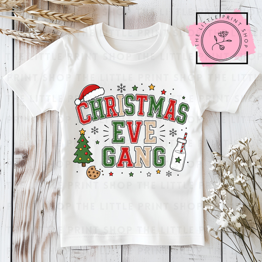 Christmas Eve Gang - DTF Transfer Decal