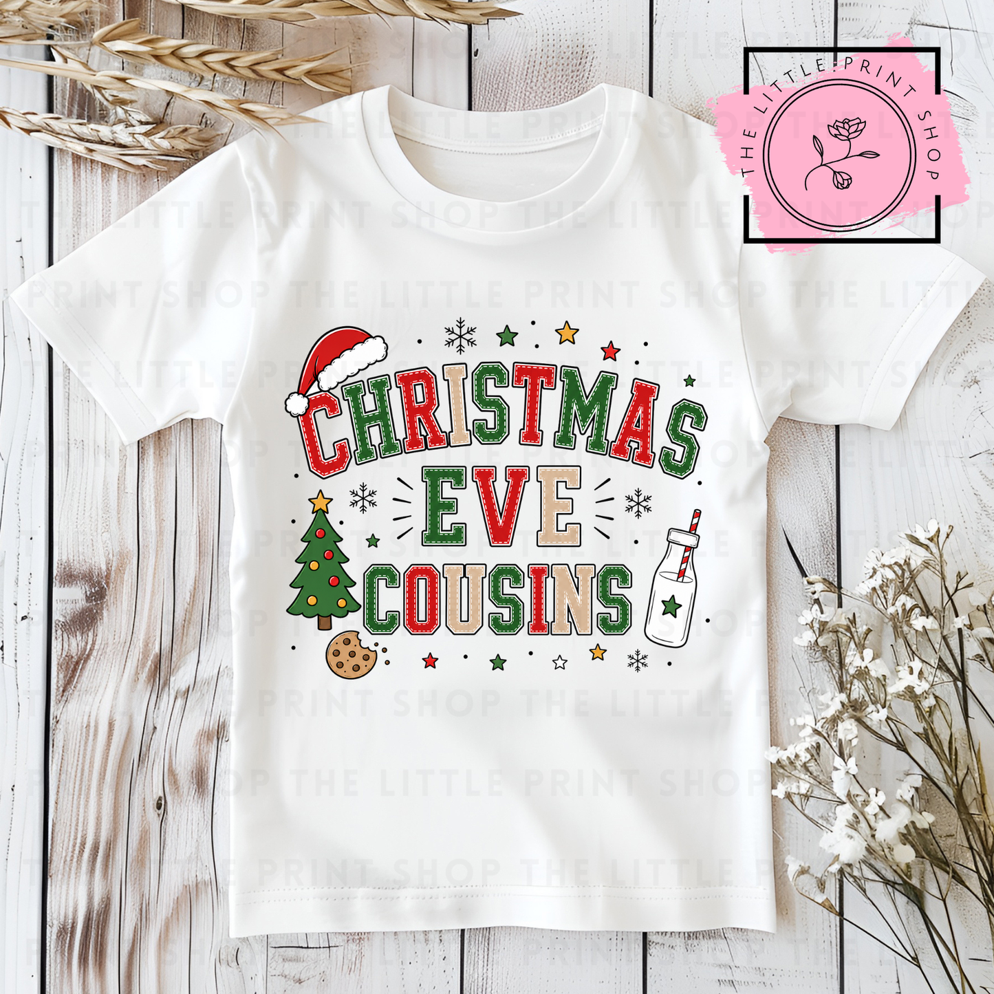 Christmas Eve Cousins - DTF Transfer Decal