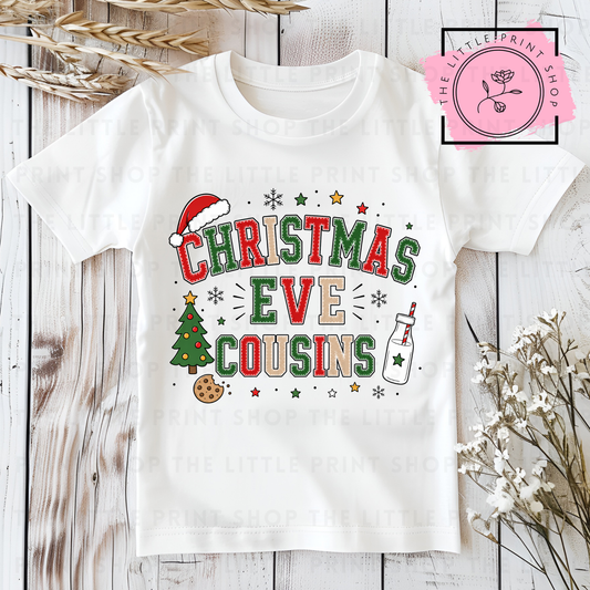 Christmas Eve Cousins - DTF Transfer Decal