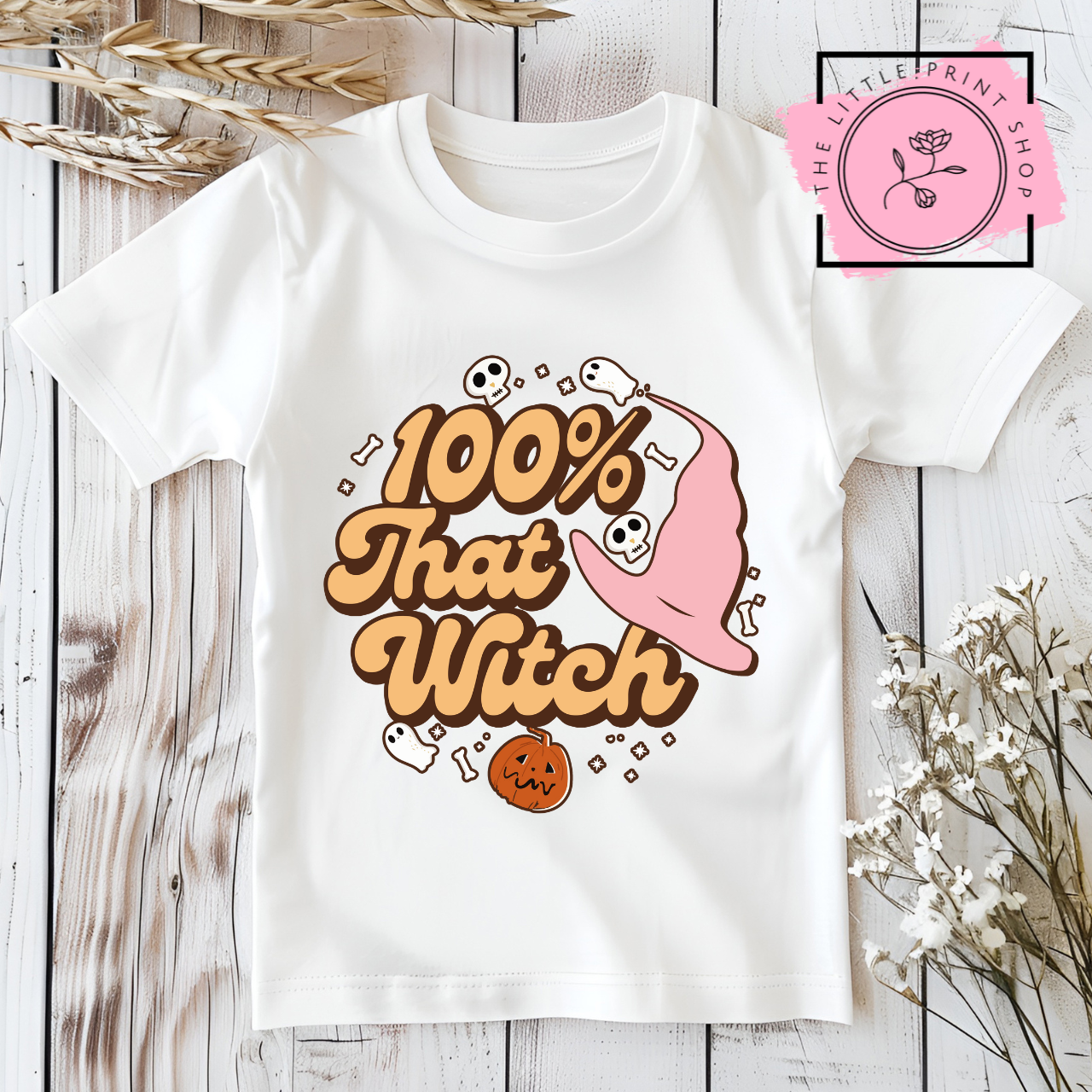 100% That Witch - DTF Transfer Decal