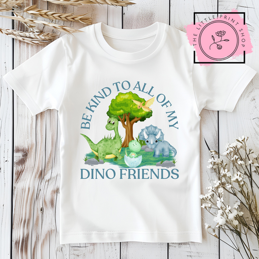 Blue Dino Friends - DTF Transfer Decal