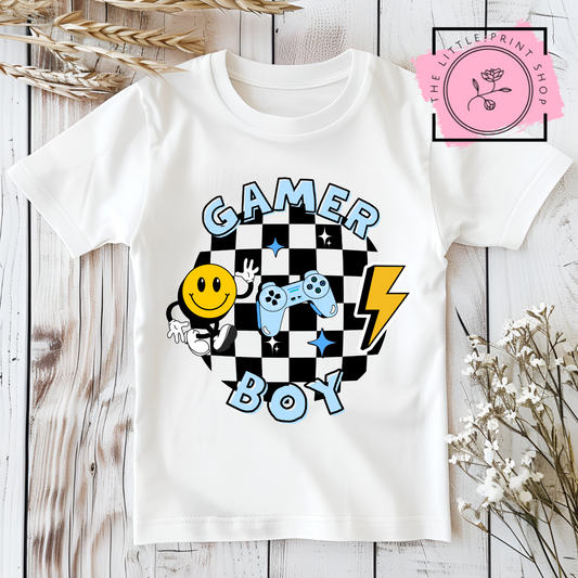 Gamer Girl - Blue - DTF Transfer Decal