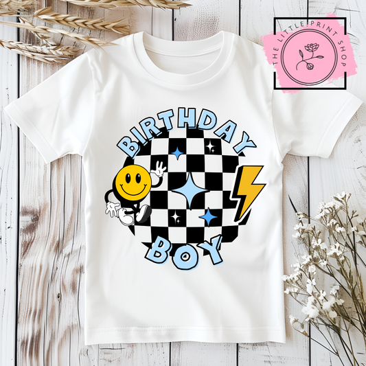 Birthday Boy - Blue - DTF Transfer Decal