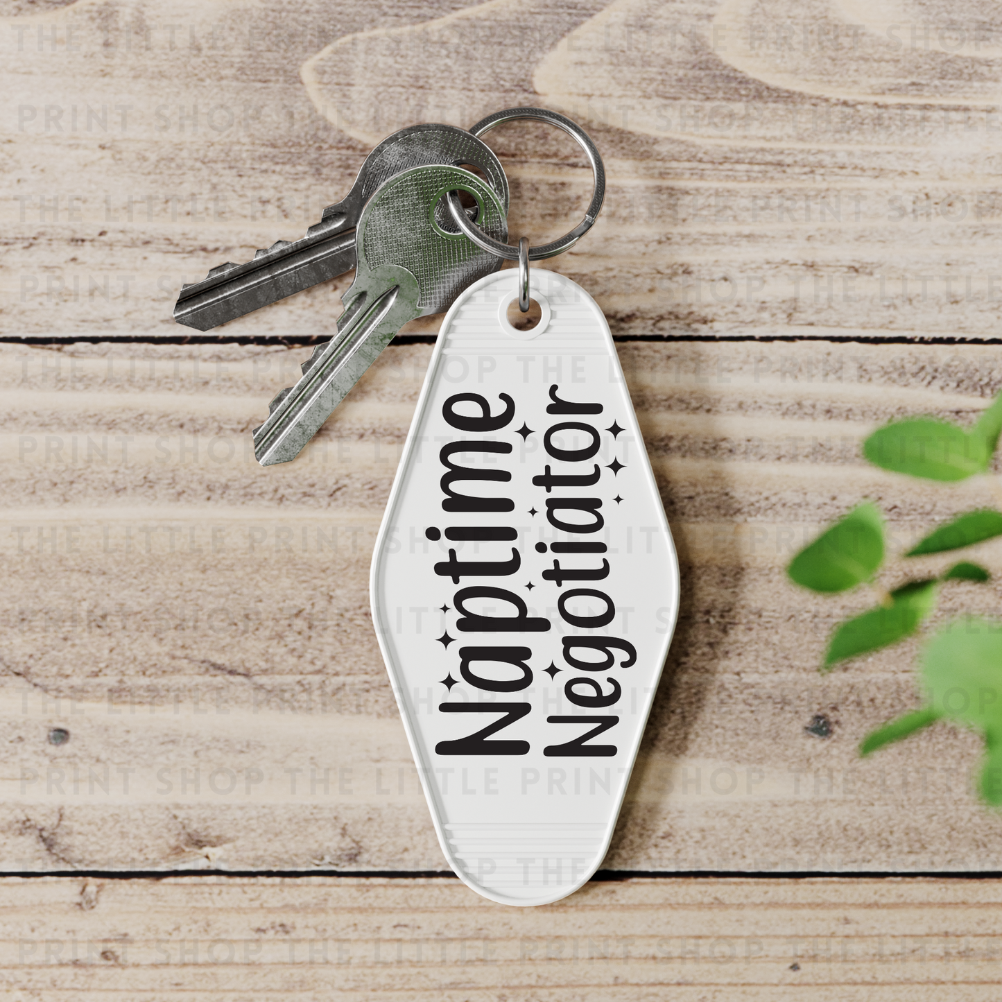 Naptime - UV DTF Motel Keyring Decal