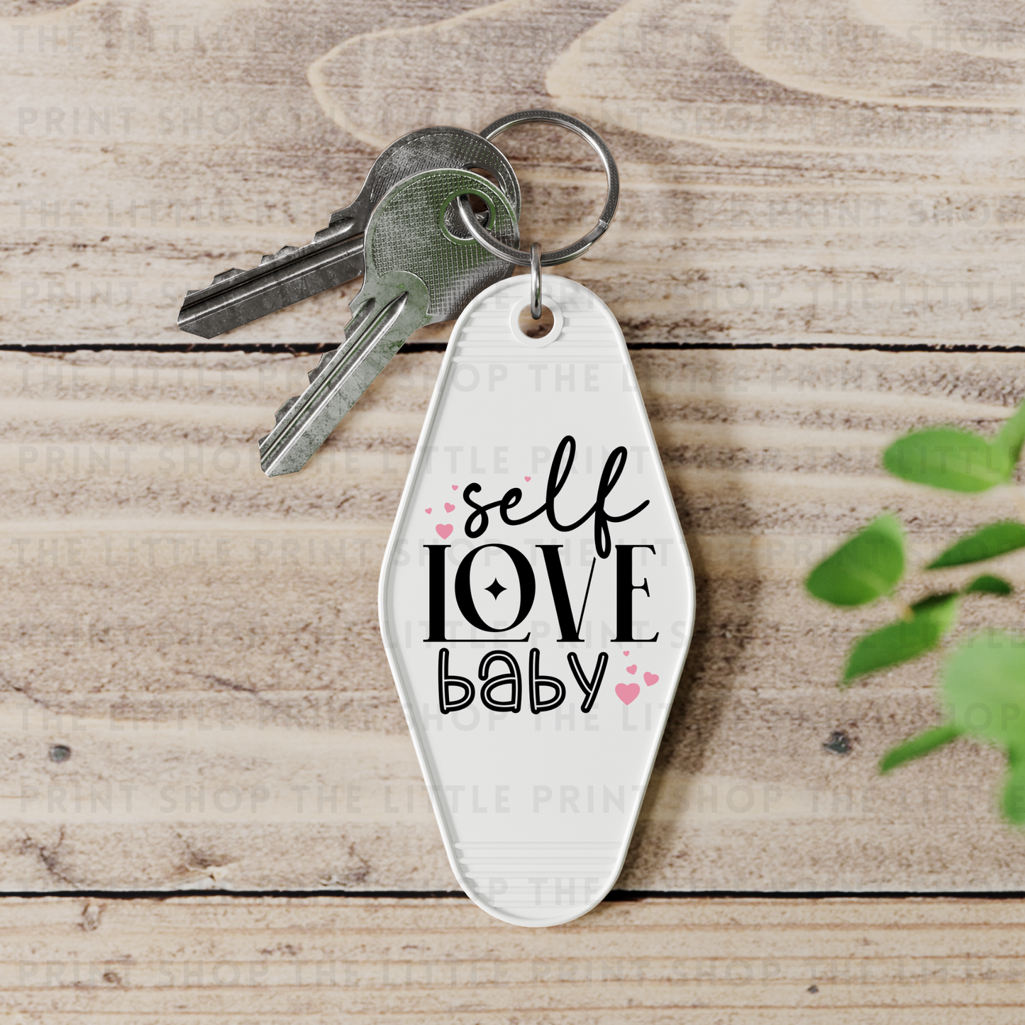 Self Love Baby - UV DTF Motel Keyring Decal