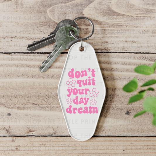 Day Dream - UV DTF Motel Keyring Decal